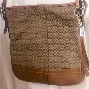 Coach Shouter Strap Purse just like New.